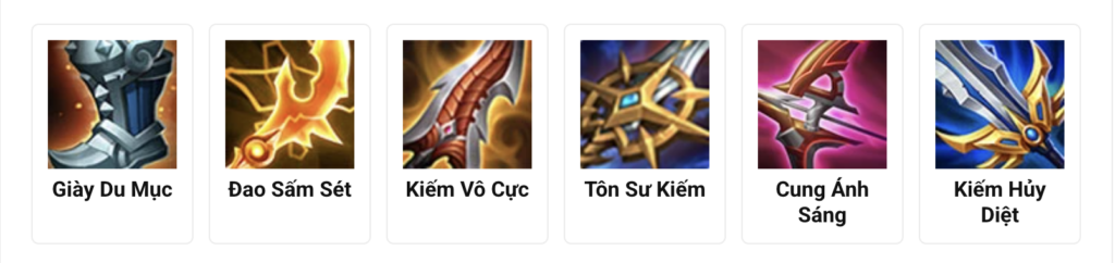 Gợi ý bộ trang phục được đề xuất